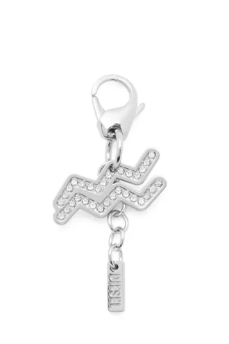 charm acquarius Rhinestones ile Metal Kova burcu charm