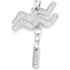 charm acquarius Rhinestones ile Metal Kova burcu charm