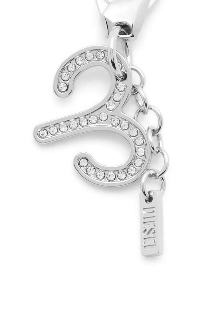 charm aries Yapay elmaslı metal Koç burcu charm