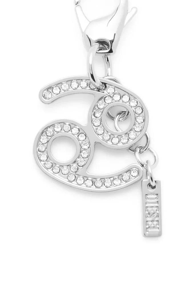 charm cancer Rhinestones ile Metal Cancer charm