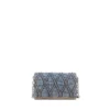 Charm-D cüzdan askısı Argyle kapitone denim cüzdan Charm-D cüzdan askısı Argyle kapitone denim cüzdan