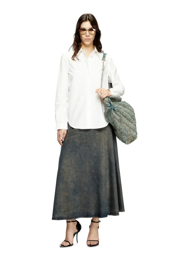 charm-d hobo Argyle kapitone denim Charm-D-Large hobo çanta