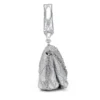charm-d omuz çantası Charm-D M-Omuz çantası, kapitone metalik naylon