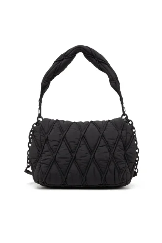 charm-d omuz çantası Charm-D M-Omuz çantası, kapitone naylon