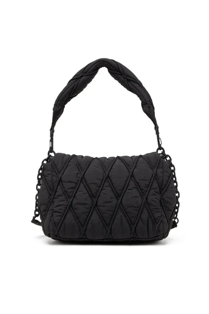 charm-d omuz çantası Charm-D M-Omuz çantası, kapitone naylon