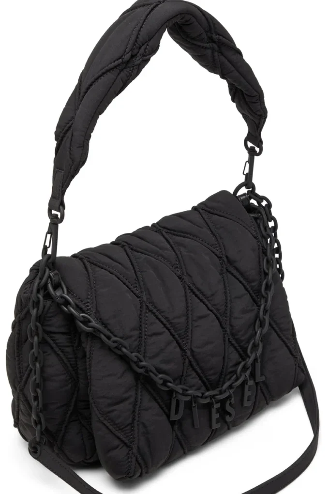 charm-d omuz çantası Charm-D M-Omuz çantası, kapitone naylon