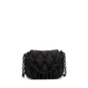 charm-d omuz çantası Kapitone naylon Charm-D S-Small omuz çantası
