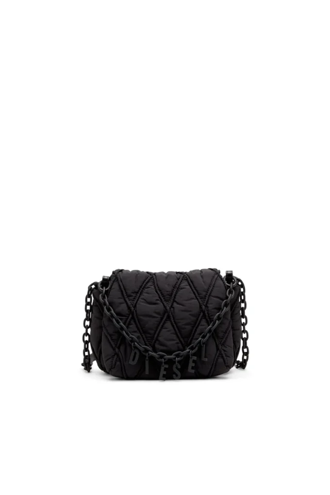 charm-d omuz çantası Kapitone naylon Charm-D S-Small omuz çantası