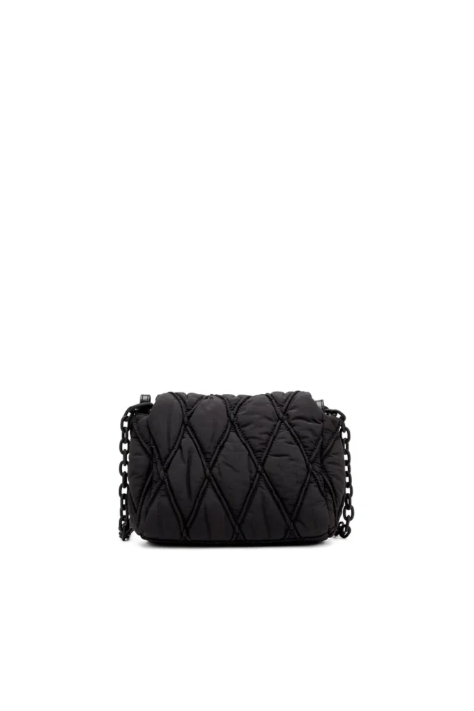 charm-d omuz çantası Kapitone naylon Charm-D S-Small omuz çantası