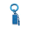 charm-diesel Diesel logolu ve yapay elmaslı metal anahtarlık