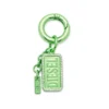 charm-diesel Diesel logolu ve yapay elmaslı metal anahtarlık