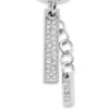 charm-i Yapay elmas kolye ucu ile charm