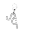 charm leo Rhinestones ile Metal Leo charm