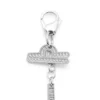 charm libra Rhinestones ile Metal Terazi burcu charm