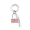 charm-lock Asma kilit tasarımlı metal anahtarlık charm