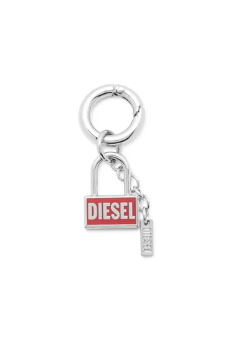 charm-lock Asma kilit tasarımlı metal anahtarlık charm