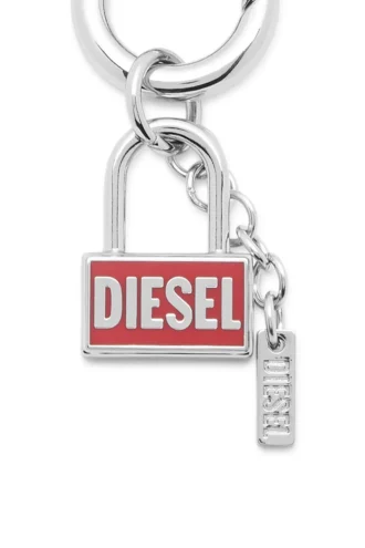 charm-lock Asma kilit tasarımlı metal anahtarlık charm