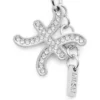 charm pisces Rhinestones ile Metal Balık burcu charm