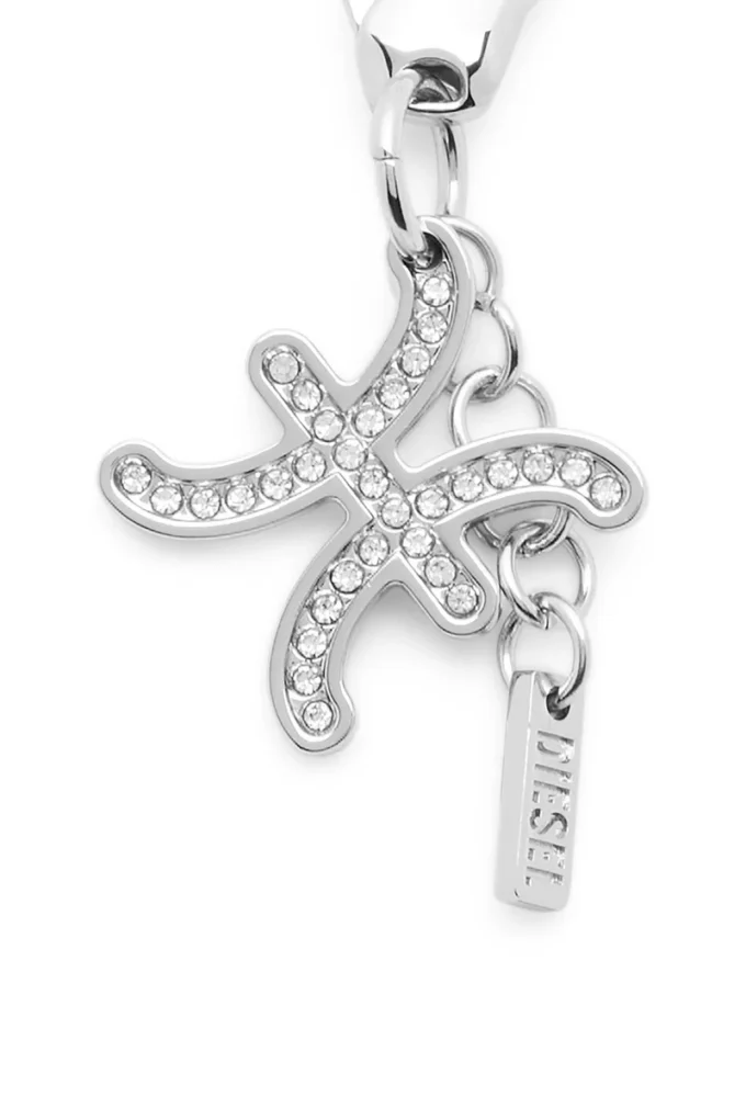 charm pisces Rhinestones ile Metal Balık burcu charm