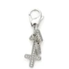 charm saggittarius Rhinestones ile Metal Yay burcu charm