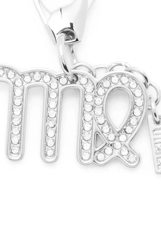 charm virgo Rhinestones ile Metal Başak burcu charm