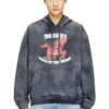 cl-s-boxt-hood-horse At grafiği baskılı kapüşonlu sweatshirt