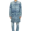 d-aberd-fsh1 Lazerle işlenmiş pamuk-kenevir denim ceket