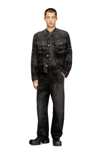 d-aberdeen-fsh2 Lazerle işlenmiş pamuk-kenevir denim ceket