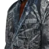 d-bla-dev-fse İnce çizgili devoré denim blazer