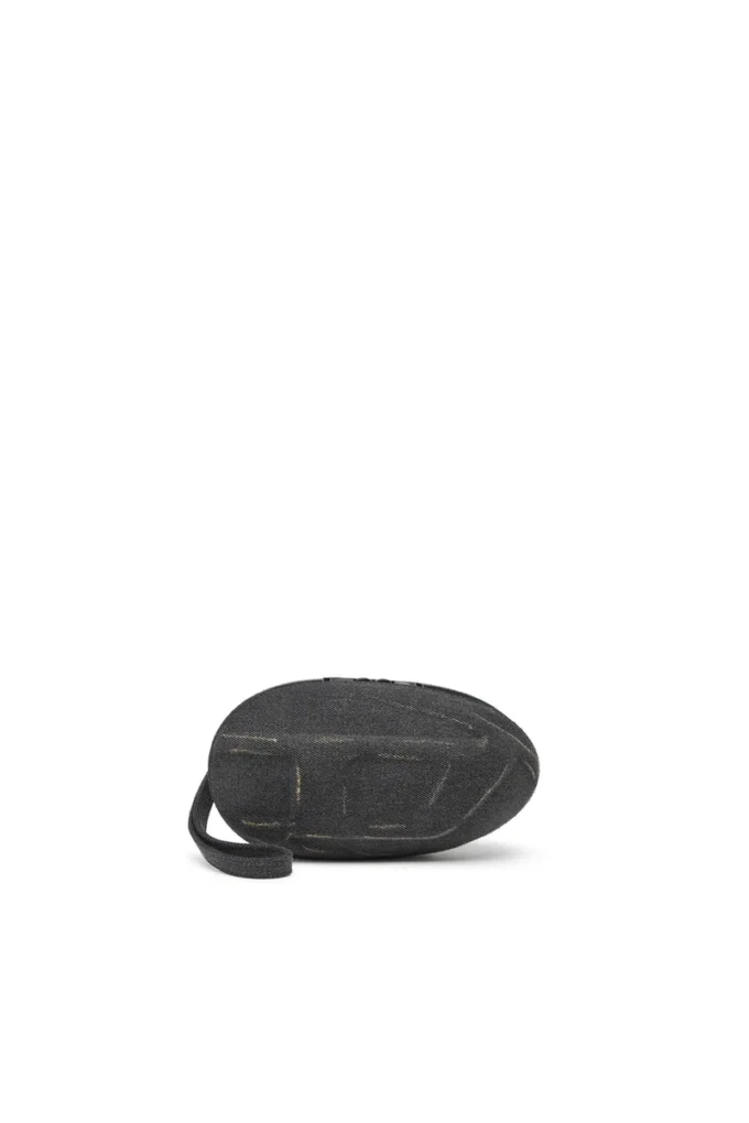 d-clutch D-Clutch-Oval D Clutch işlenmiş denim
