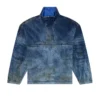 d-flow-fse Kir efekti denim pullover ceket