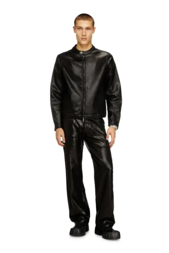 d-glory jogg Parlak kaplamalı JoggJeans Moto ceket