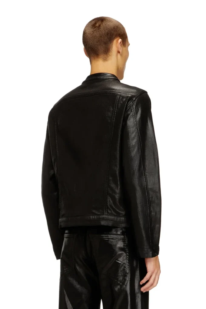 d-glory jogg Parlak kaplamalı JoggJeans Moto ceket