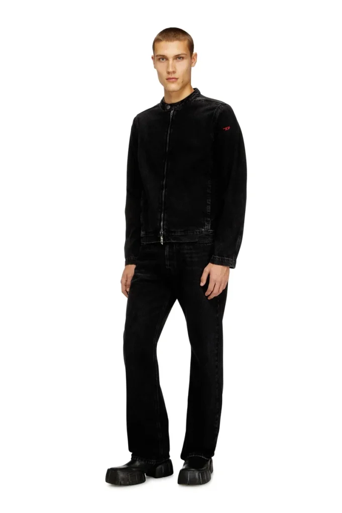 d-glory Temiz yıkamalı denim moto ceket d-glory Temiz yıkamalı denim moto ceket