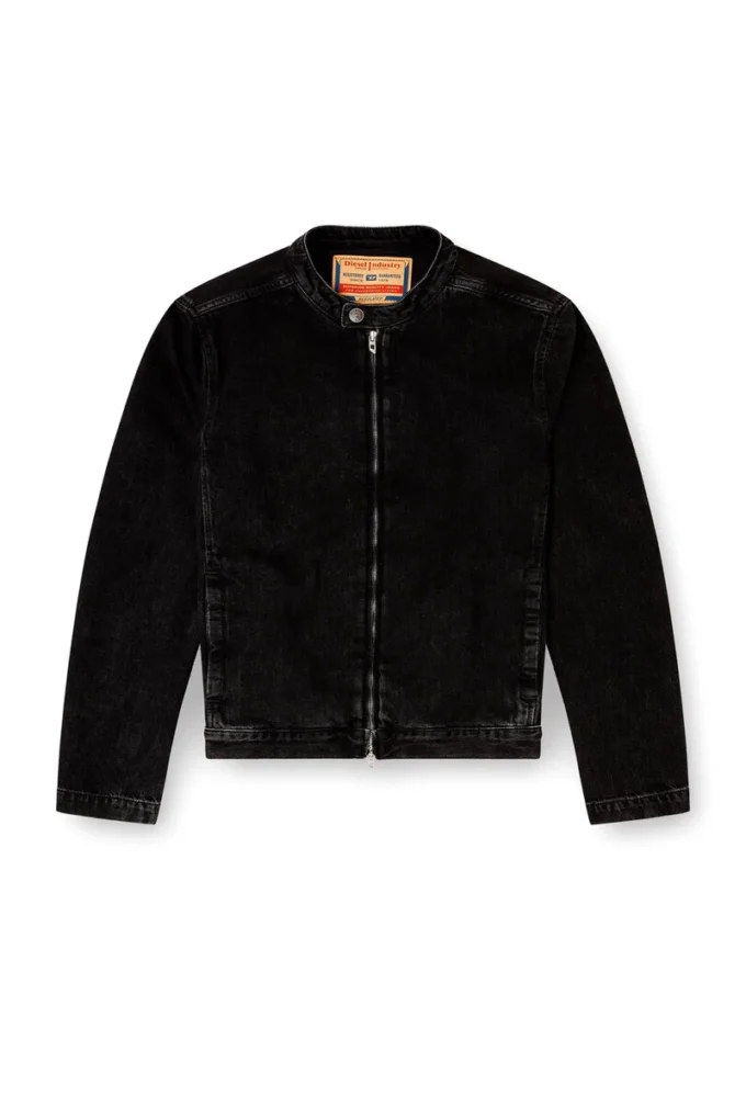 d-glory Temiz yıkamalı denim moto ceket d-glory Temiz yıkamalı denim moto ceket