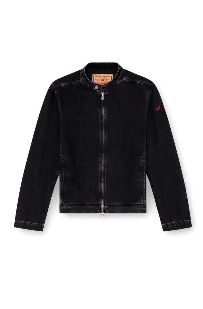 d-glory Temiz yıkamalı denim moto ceket d-glory Temiz yıkamalı denim moto ceket