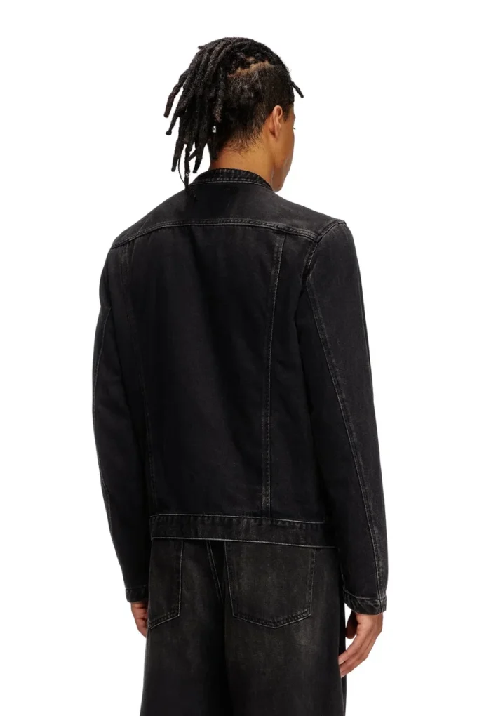 d-glory Temiz yıkamalı denim moto ceket d-glory Temiz yıkamalı denim moto ceket