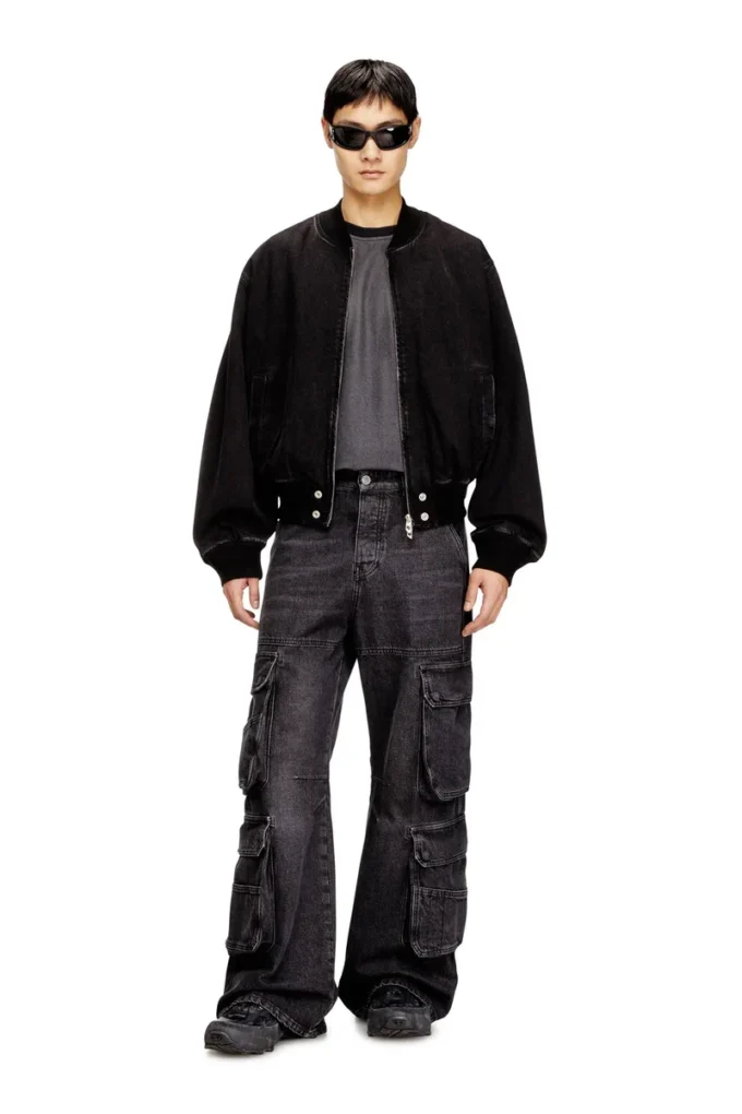 d-guz Denim bomber ceket