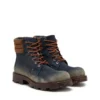 d-hammer bağcıklı D-Hammer-Combat botları, denim ve süet
