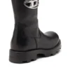 d-hammer bkr d w Parlak deri D-Hammer-Biker botlar