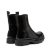 d-hammer bt zip d Oval D burunlu D-Hammer-Leather Chelsea botlar
