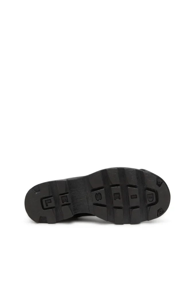 d-hammer bt zip d Oval D burunlu D-Hammer-Leather Chelsea botlar
