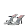 d-havanna sdl D-Havanna-Kristalli denim topuklu terlik