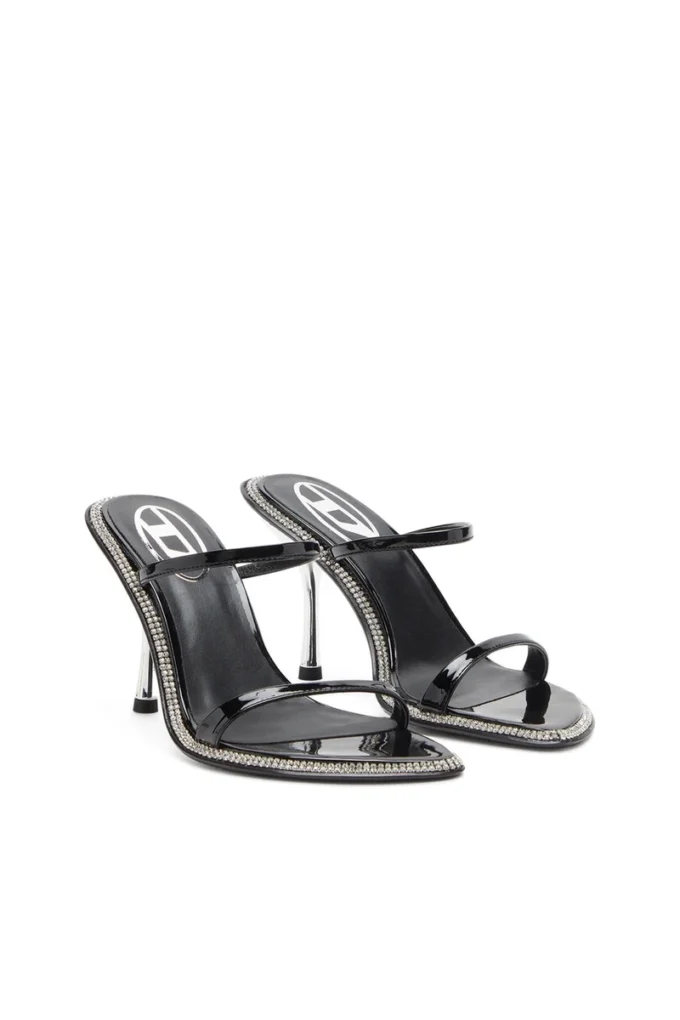d-havanna sdl D-Havanna-Kristalli strappy patent mules