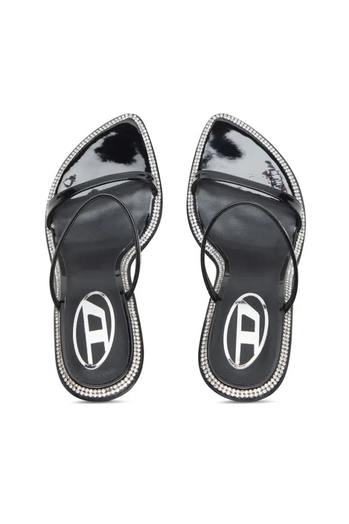 d-havanna sdl D-Havanna-Kristalli strappy patent mules