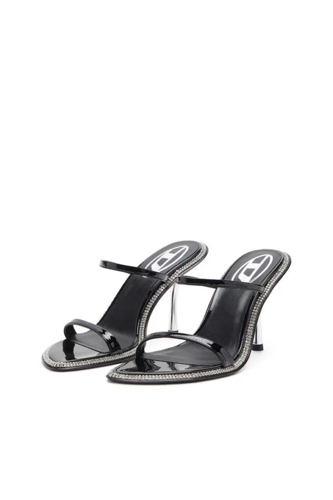 d-havanna sdl D-Havanna-Kristalli strappy patent mules