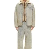 d-ivar-s Floating-thread jakarlı denim ceket