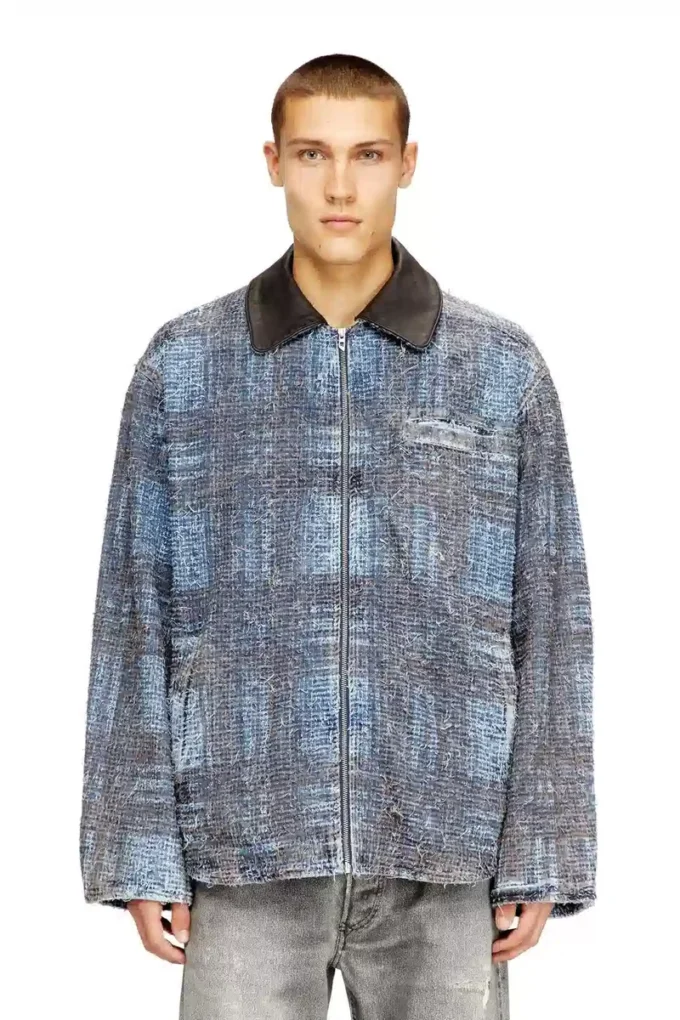 d-ivar-s1 Grafik buklet denim ceket