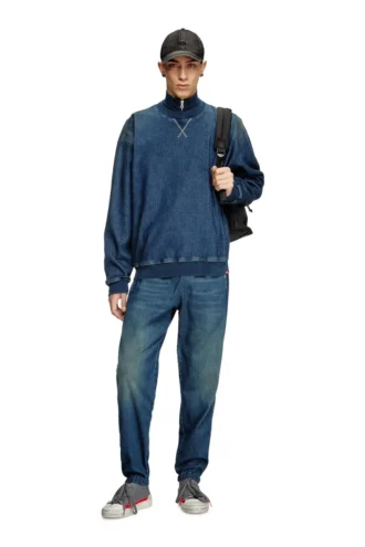 d-kriby-s track Track Denim sweatshirt