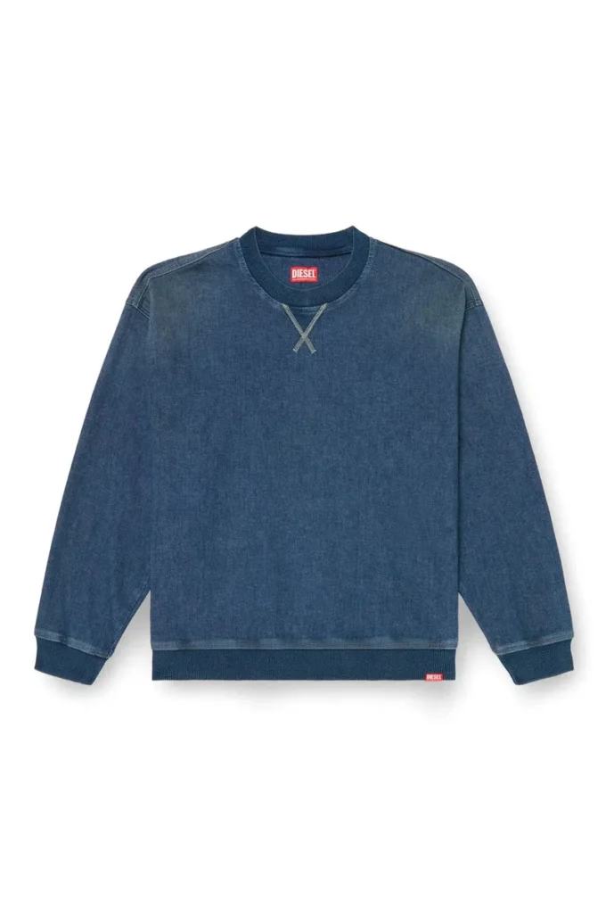 d-kriby-s track Track Denim sweatshirt